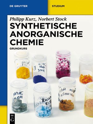 cover image of Synthetische Anorganische Chemie